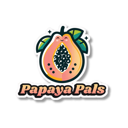 Papaya Pals Sticker Vertical